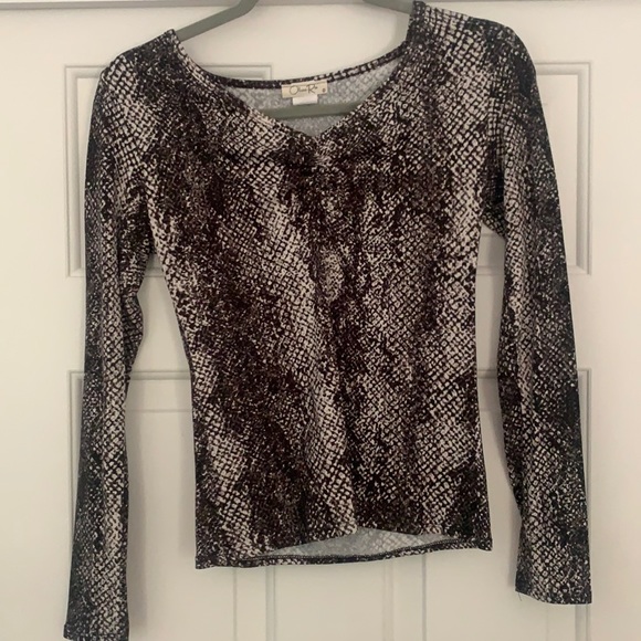 Women’s Snake Print Top - Picture 1 of 3